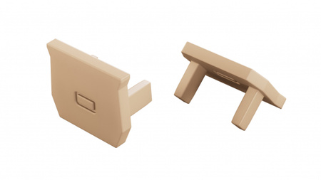 LUMINES Zaślepka do profilu axel Light Ivory 2w1 12-1518-01