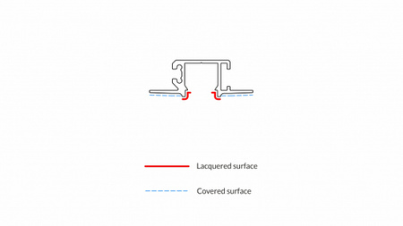 Profil LUMINES typ Mono czarny lakierowany 1 m 10-0685-10