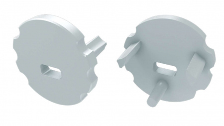 Zaślepka do profilu LED LUMINES MICO biała z otworem