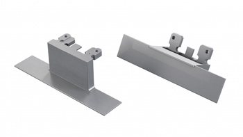 Zaślepka ALU LUMINES akin srebrna anodowana 12-1565-11