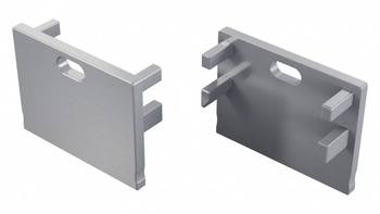 Zaślepka ALU LUMINES Motta surowa z otworem 12-1680-10