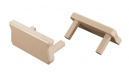 Zaślepka ALU LUMINES atom Light Ivory lakierowana 12-1548-11