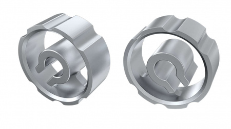 LUMINES Pierścień COSMO srebrny