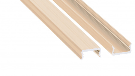 LUMINES Profil LED typ atom Light Ivory lakierowany 2,02 m 10-1356-20