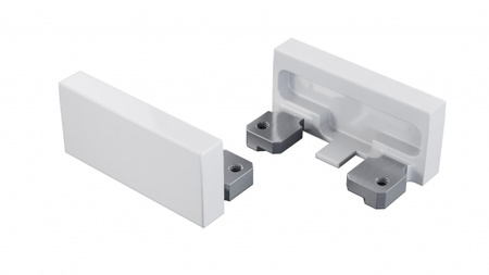 Zaślepka ALU LUMINES aria biała lakierowana 12-1521-11