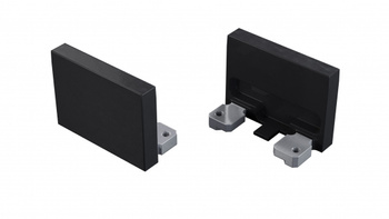 Zaślepka ALU LUMINES alba czarna lakierowana 12-1532-21