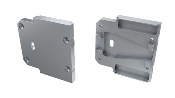 LUMINES Zaślepka ALU do profilu LED DOPIO srebrna z o.