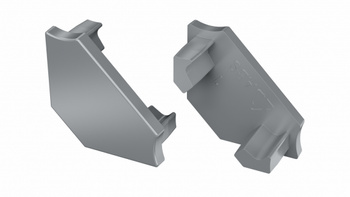 LUMINES Zaślepka do profilu LED C szara