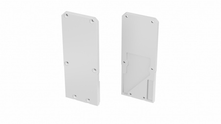 LUMINES Zaślepka ALU UNICO + Talia M2 biała prawa