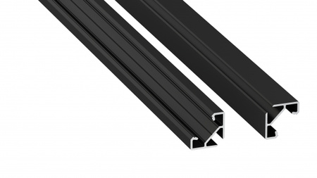 Profil LED LUMINES typ ajar czarny anodowany 1 m 10-1382-10