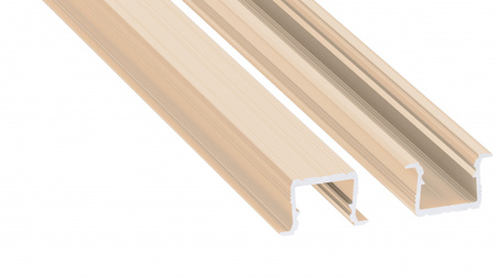 LUMINES Profil LED typ axin Light Ivory lakierowany 2,02 m 10-1376-20