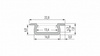 Profil LED LUMINES typ Z surowy 2,02 m  10-0100-20