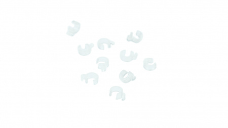 LUMINES uchwyt na przewód, fi 5mm, transparentny