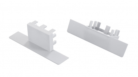 Zaślepka do profilu LUMINES akin biała 12-1561-01