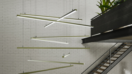 LUMINES Profil LED typ alba czarny anodowany 3 m 10-1402-30