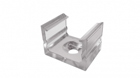 LUMINES Uchwyt do profilu LED D z kloszem HIGH transparentny