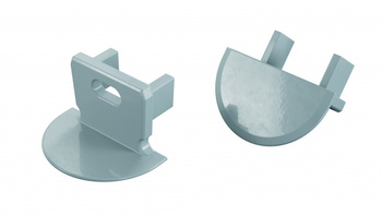 Zaślepka ALU LUMINES axin Sky Blue lakierowana z otworem 12-1557-10