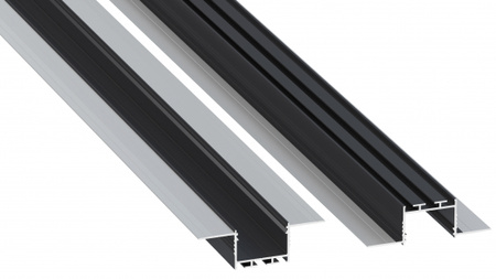 LUMINES Profil LED typ akin Rock Anthracite lakierowany 2,02 m 10-1419-20