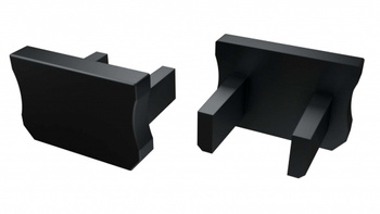 LUMINES Zaślepka ALU do profilu LED X czarna