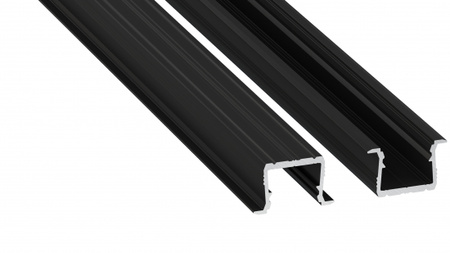 Profil LED LUMINES typ axin czarny anodowany 2,02 m 10-1372-20