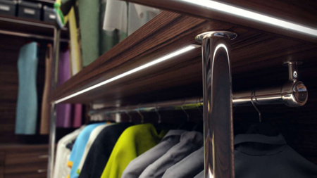 Profil LED LUMINES typ Z srebrny anodowany 1 m  10-0104-10