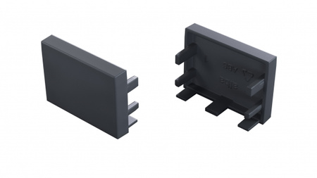 LUMINES Zaślepka do profilu alba Rock Anthracite 12-1539-01