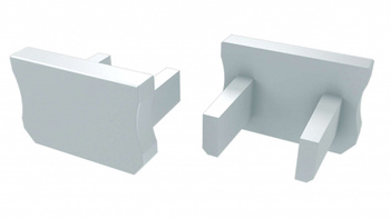 LUMINES Zaślepka do profilu LED X biała