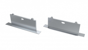 LUMINES Zaślepka ALU do profilu LED SORGA srebrna z otworem