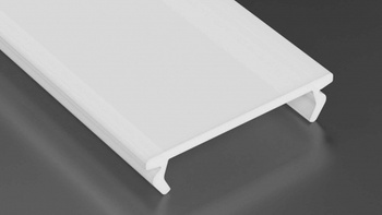LUMINES Klosz do profilu LED DOUBLE PMMA mleczny 3m
